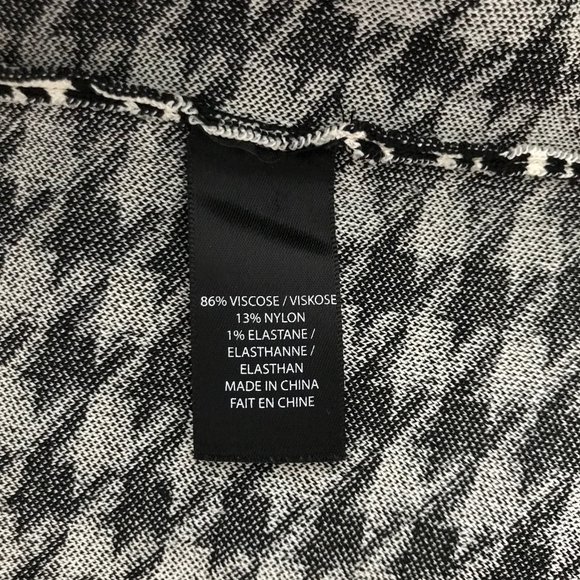 Pink Tartan Black and White Stretch Dress - Picture 4 of 8